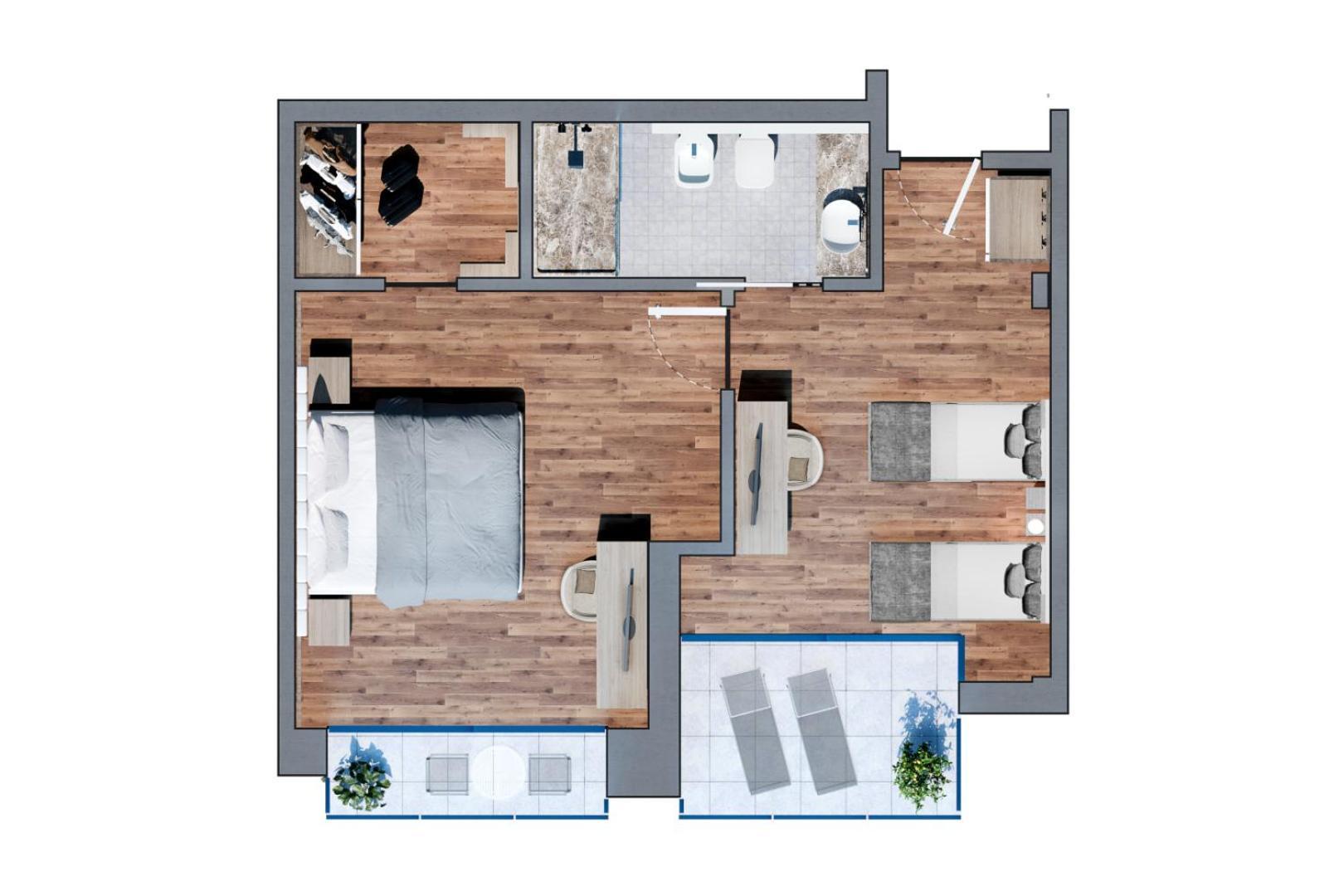 Suite with Balcony